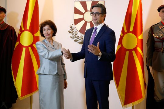 gordana siljanovska Stevo Pendarovski